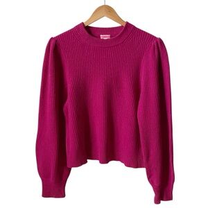J. Crew Women's Pink Crew Neck Sweater